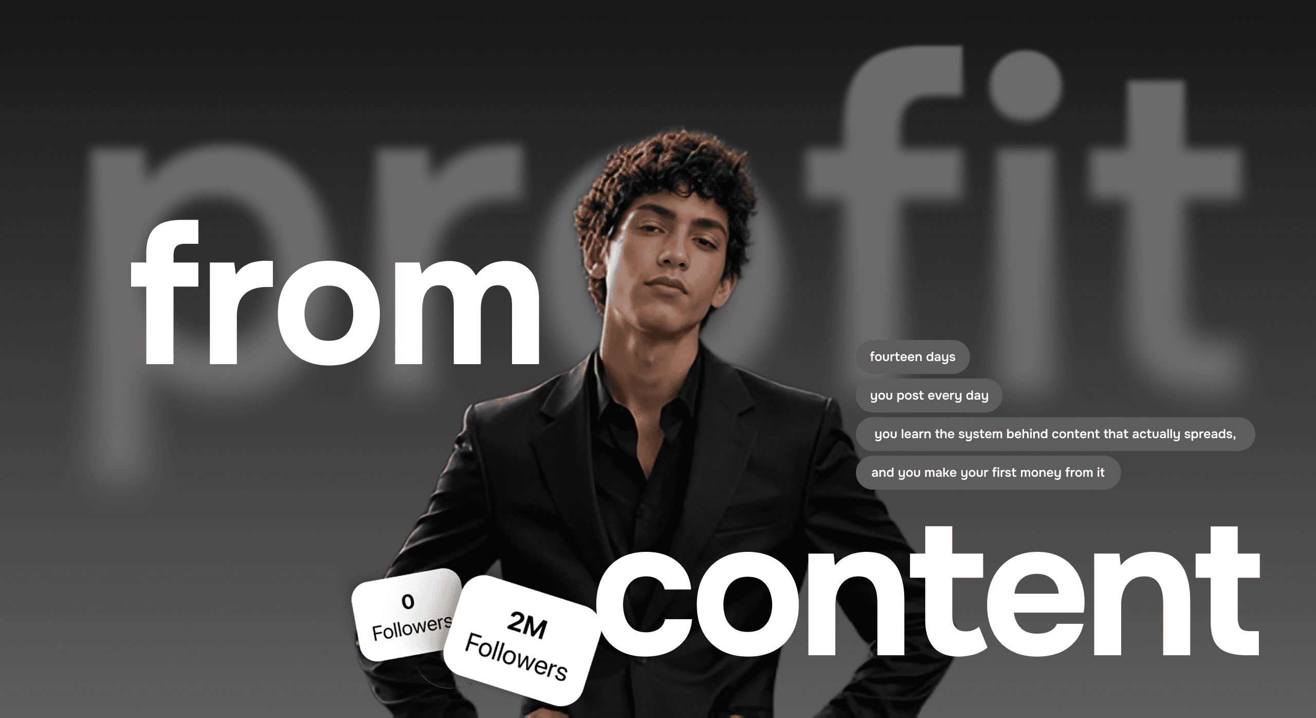 Money From Content — the 14-day content challenge